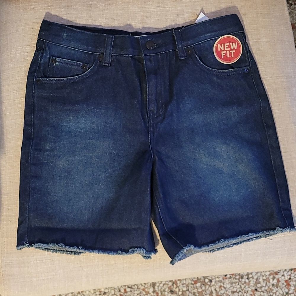 100% Cotton Levi Short Jeans Girls Size 14 Reg.